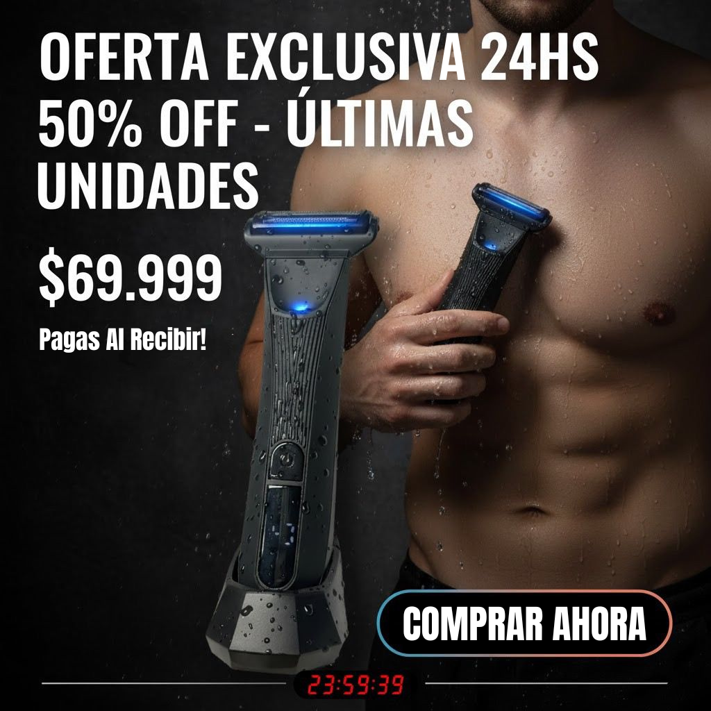 SoftRazor® - Afeitadora 100% Sumergible
