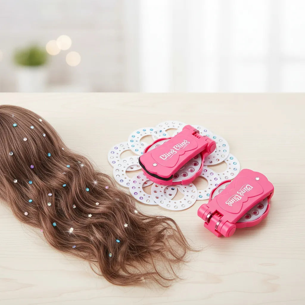 Strass para pequeñas artistas: brillos donde quieras!