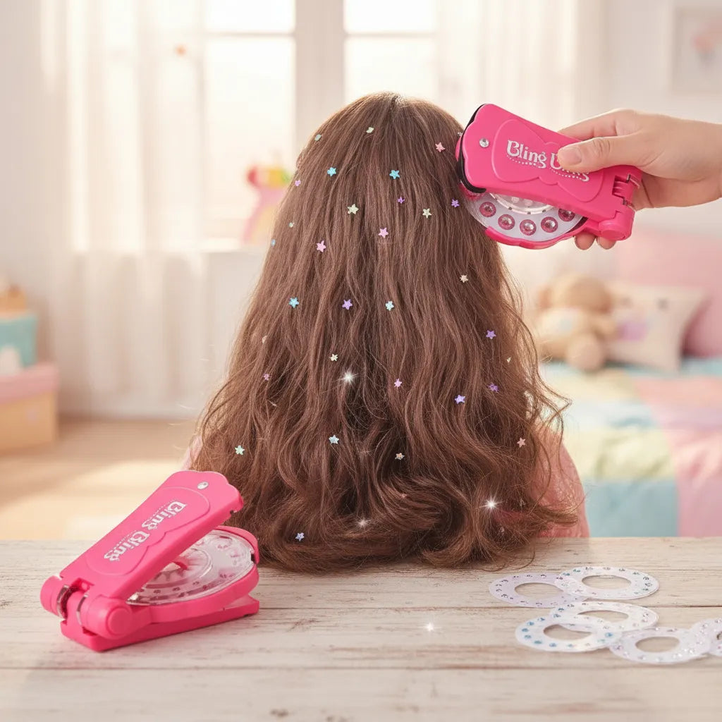 Strass para pequeñas artistas: brillos donde quieras!