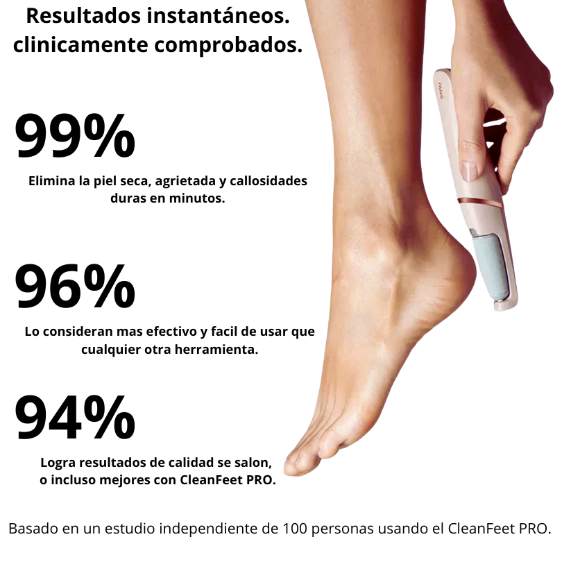 CleanFeet Pro: Removedor de callos de pies EN MINUTOS
