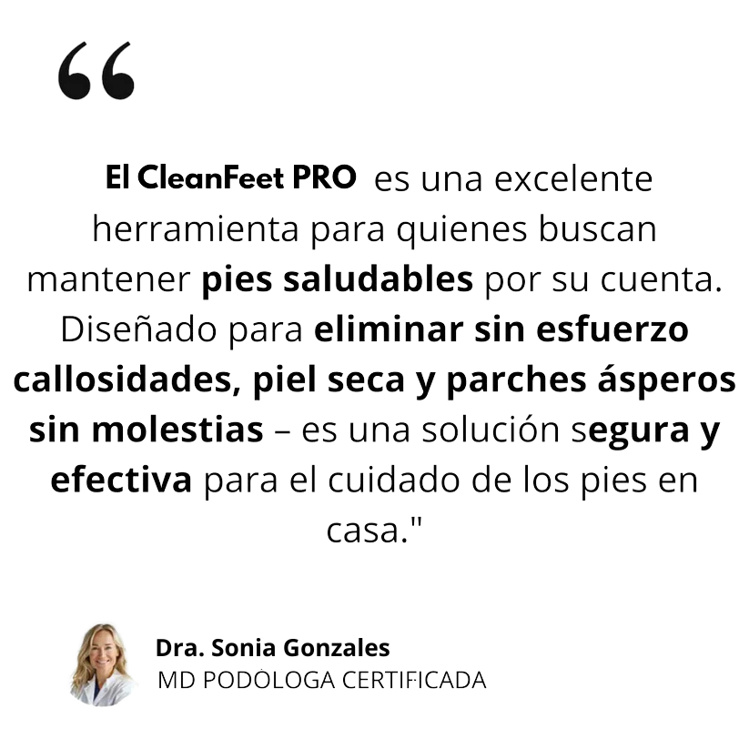 CleanFeet Pro: Removedor de callos de pies EN MINUTOS