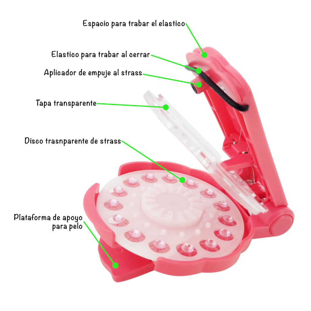 Strass para pequeñas artistas: brillos donde quieras!